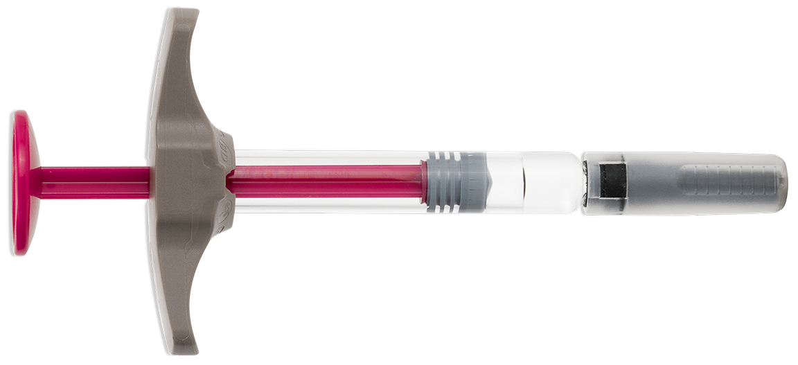 Photograph of HUMIRA Citrate-free prefilled syringe 