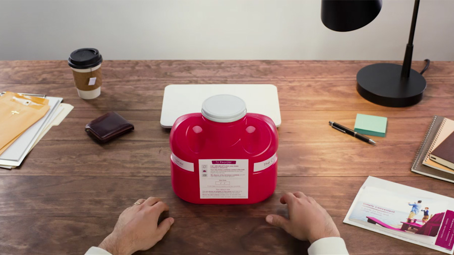 Play sharps container video