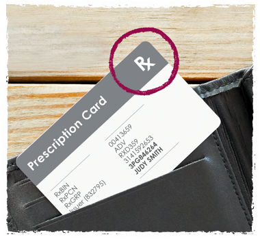 Image of a prescription card, a potential SKYRIZI coverage option